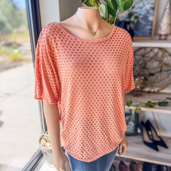 The Buckle, DayTrip, Textured Tillman Top w/ Twisted Open Back, Women’s X-Large - Picture 2 of 8